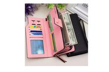 Zipper Clutch Large-capacity Mobile Phone Card Holder Long Wallet