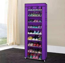 9 Layers Portable and Folding Shoe Rack (60 x 30 x 140 cms)