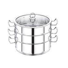 FOOD STEAMER WITH GLASS LID