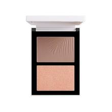 FOCALLURE Double Head 3D Bronzer Highlighter For Face Makeup