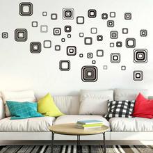 Geometric Shapes Wall Decor Stickers