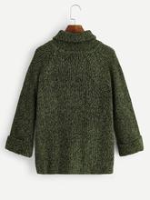 Solid High Low Sweater