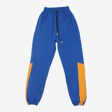 Blue And Yellow Colour Joggers For Boys