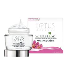 Lotus Herbals Whiteglow Skin Whitening & Brightening Massage Crème (60g)