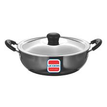 United HA Kadai 6 Ltr Induction Base with Steel Lid