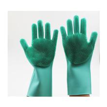 Magic Silicone Scrubber Gloves