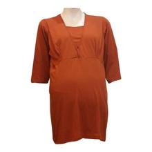 Cotton Round Neck maternity Top For Women