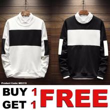 Buy 1 Get 1 Free Cotton Fleece Sweatshirt (M0319)