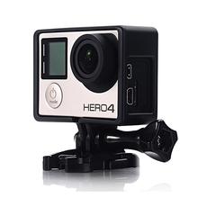 Black Frame Clear View Protective Skeleton Housing for Gopro 3+,4 GP71
