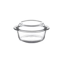 Pasabahce Round Casserole with Cover (1.45 Ltrs)-1 Pc