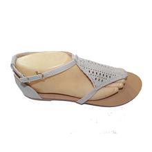 Grey Summer Sandal For Women