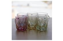 Color Glass Cup HJY (Set of 6)