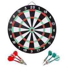 Black Dart Board Game - Inclusive Darts