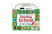 Lets Learn Activities Starting School Wipe And Clean