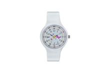 Zoop C4038Pp02 White Dial Analog Watch For Girls