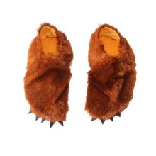 Brown Yeti Foot Designed Comfy Indoor Unisex Slippers