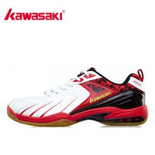 KAWASAKI K-331  BADMINTON SHOES FOR MEN - WHITE/BLACK