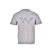 Wildcraft Light Grey Melange Crew Round Neck T-Shirt For Men