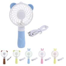 Portable Hand Fan Battery Operated USB Power Handheld Mini