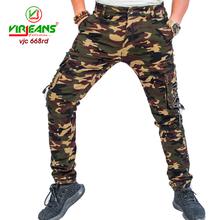 Virjeans Mens Combat Box Joggers Pant (VJC 668) Stretchable