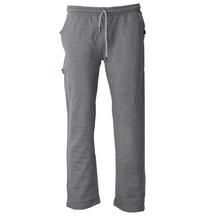 Dark Grey Slim Fit Cotton Fleece Trouser For Men