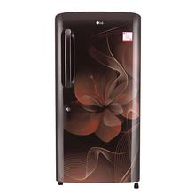 LG Single Door Refrigerator  Hazel Dazzel  190 Ltrs GL-B201AHDB