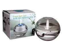 Air Humidifier Ultrasonic Cool Mist Steam Air Purifier Crystal Night Light