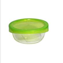 Luminarc Round Glass Food Containers With Plastic Lid