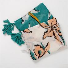 Korean Style Sun Protection Premium Printed Scarves For