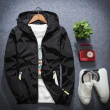 Men Casual Windproof Lightweight Jacket