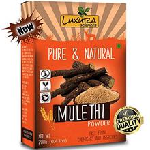 Luxura Sciences Natural Mulethi Powder For Skin Whitening 200 Grams,