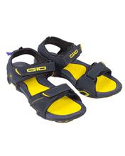 Goldstar Casual Dark Blue and Yellow Sandal