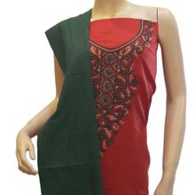 Woolen Beautiful Neck Embroidery Salwar Kameej Kurtha For Women-PSA-3