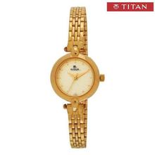 Titan 2521YM01 Karishma Analog Beige Dial Women's Watch - One Size