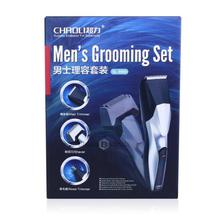 3 in 1 Men's Grooming Set Rechargeable Electric Shaver Beard Razor+Nose Hair Trimmer+Hair Clipper Shaving Machine Face Care Kit