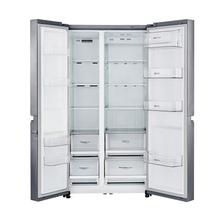 LG 626L Platinum Silver Side-by-Side Refrigerator