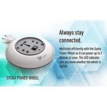 Syska Power Wheel 3 Socket Surge Protector