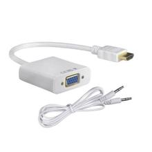 HDMI to VGA Converter with Aux Cable