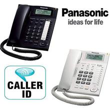 Panasonic Single Line KX-TS880MX Corded Phone (White)