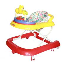 Red/Yellow Anti-Fall Baby Walker For Babies