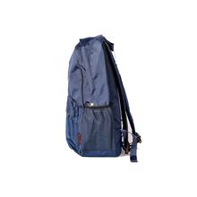 Navy Blue Unisex Front Zip Backpack