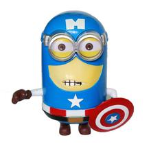 Red/Yellow Minion Captain America Toy For Kids