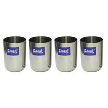 Everest Stainless Steel Royal Plain Glass - 300ml - Set Of 4