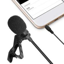 3.5mm Hands Free Computer, Smart Phone or 3.5mm Clip on Mini Lapel Microphone