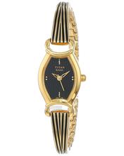 Titan Raga Collection Jewelry Inspired Gold Tone Women'S Watch 2170Ym02
