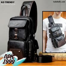 KO Trendy - Korean Tactical  Crossbody Bag For Men