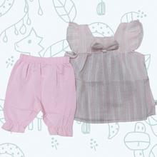 Cotton Frock With Stylish shorts - Skirt Set for Baby Girl