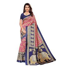 Anni Designer Women's Mysore Silk Printed Saree with