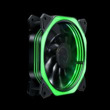 Double Aperture Ring LED 12cm Quiet Edition Cooling Fan For Computer Cases CPU Coolers