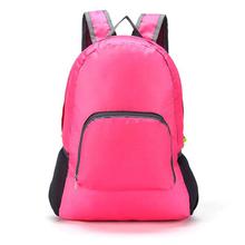 Pink Foldaable Bagpack